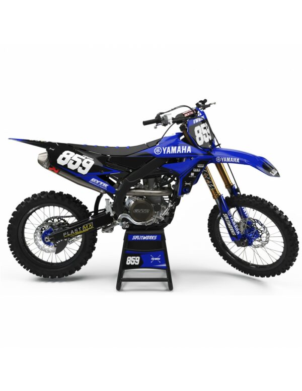 KIT DÉCO SEMI PERSONNALISÉ YAMAHA BLUCK Kit déco motocross semi & 100% personnalisé