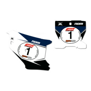 FONDS DE PLAQUES ENDUROPALE SEMI PERSONNALISÉ POUR KTM Kit déco motocross semi & 100% personnalisé