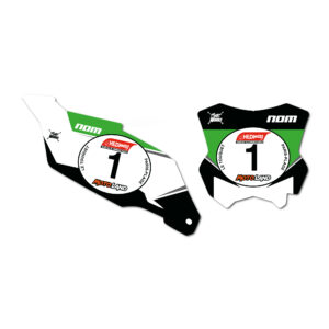 FONDS DE PLAQUES ENDUROPALE SEMI PERSONNALISÉ POUR MC / MC-F Kit déco motocross semi & 100% personnalisé