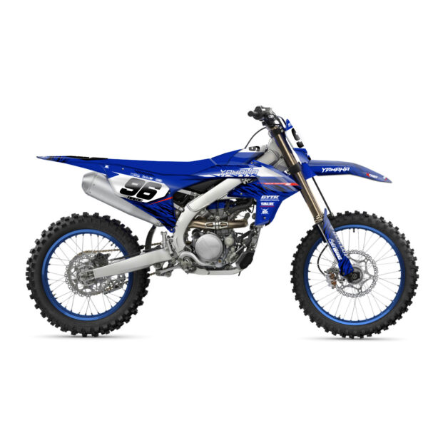 Kit déco motocross semi personnalisé brama pour Yamaha YZ / YZF