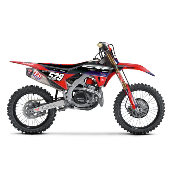 kit deco semi personnalise split works mx honda crf law