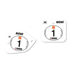 FONDS DE PLAQUES ENDUROPALE SEMI PERSONNALISÉ POUR HONDA Kit déco motocross semi & 100% personnalisé